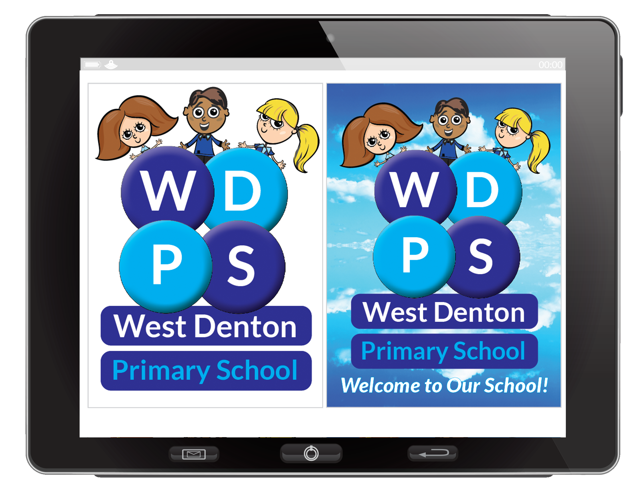 WDPS iPad with New Logo 2017